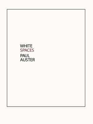cover image of White Spaces